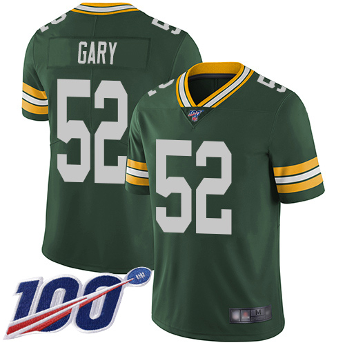 Green Bay Packers Limited Green Men 52 Gary Rashan Home Jersey Nike NFL 100th Season Vapor Untouchable